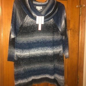 Cowl neck sweater